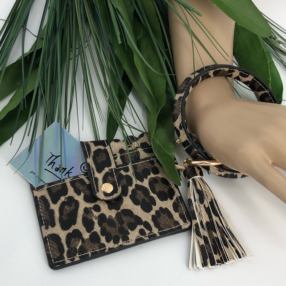 Bangle Bracelet Picture ID/Card Holder Keychain